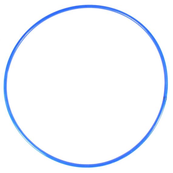Cerceau rond de gymnastique Ø 80cm | Bleu