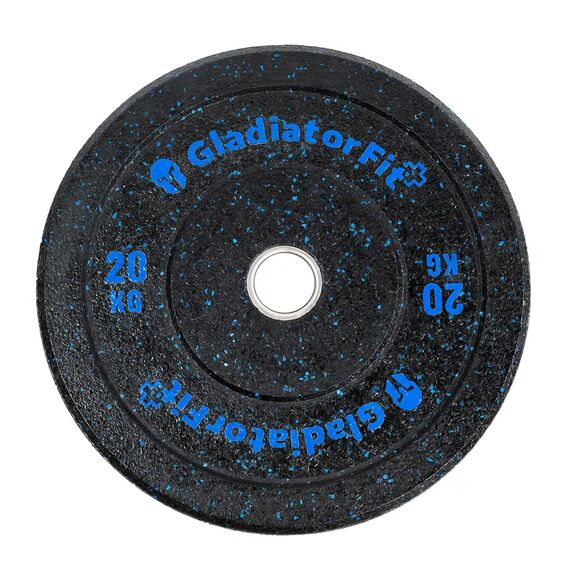 Olympic disc "Hi-Temp" Rubber Ø 51mm | 20 KG, Colour: Blue, Additional Weight: 20 kg