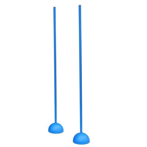 Posts with studs and milestones Ø 25mm | 2 Stakes Blau