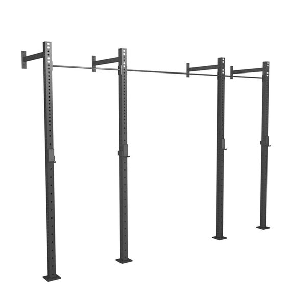 3 GladiatorFit Wand-Cross-Trainings-Rigstation mit 3 Modulen | 420x120x180 CM