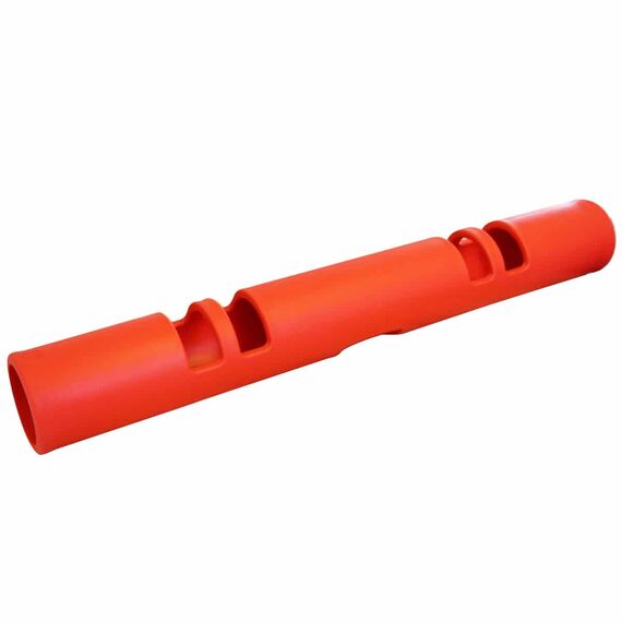 Training barrel / rubber fitness tube | 8 KG, Colour: Rot, Additional Weight: 8 kg