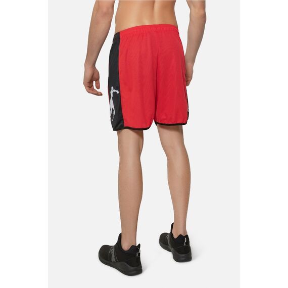 Man Soccer Basic Shorts, Size: L, Colour: Rot, 3 image