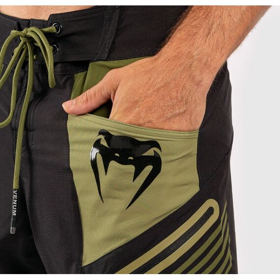 Short de bain Venum Cargo - Noir/Vert, 4 image