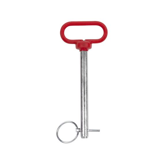 Long safety pin bolt Ø 15mm for racks and rigs | Grey