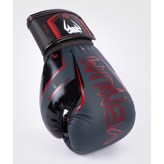 Venum Elite Evo Boxing Gloves - Navy/Black/Red - 14 Oz, 7 image