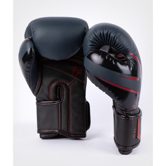 Venum Elite Evo Boxing Gloves - Navy/Black/Red - 10 Oz, 3 image
