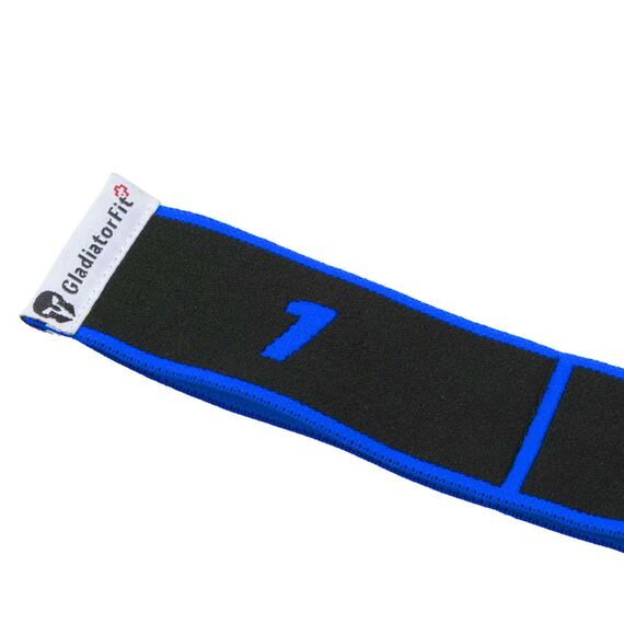 Elastische Polyesterbinde mit unterschiedlichen Stärken | Blau, Farbe: Blau, 4 image