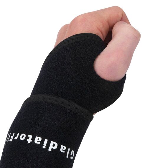 Handgelenkschutz aus Neopren für Sportler "Hand Grips" (2er-Pack), Farbe: Schwarz, 7 image