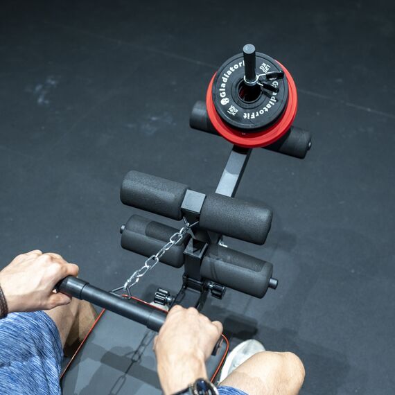 Banc de musculation multi-fonction en acier GladiatorFit, 9 image