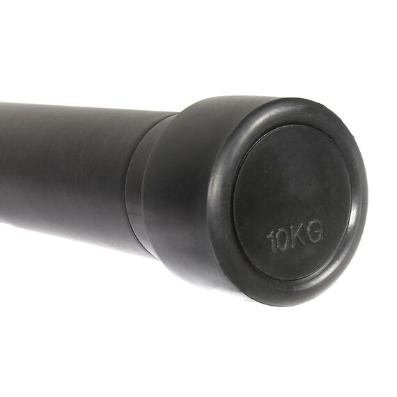 Steel Weighted Bar 125cm for aerobics and fitness | 10 KG, Additional Weight: 10 kg, 4 image