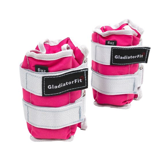 Weighted nylon ankle / wrist straps (set of 2) | 2 x 2 KG, 7 image