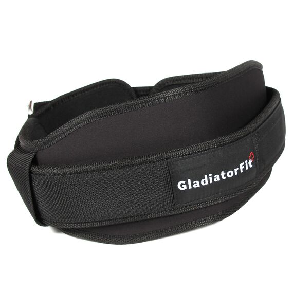 Weightlifting Belt" nylon lumbar belt | M, Size: M, Colour: Schwarz, 5 image