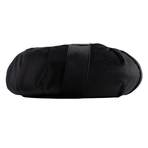 Zafu Zen meditation cushion in cotton Ø 35cm | Black, 6 image