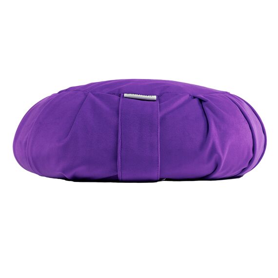 Zafu Zen meditation cushion in cotton Ø 35cm | Violett, 6 image
