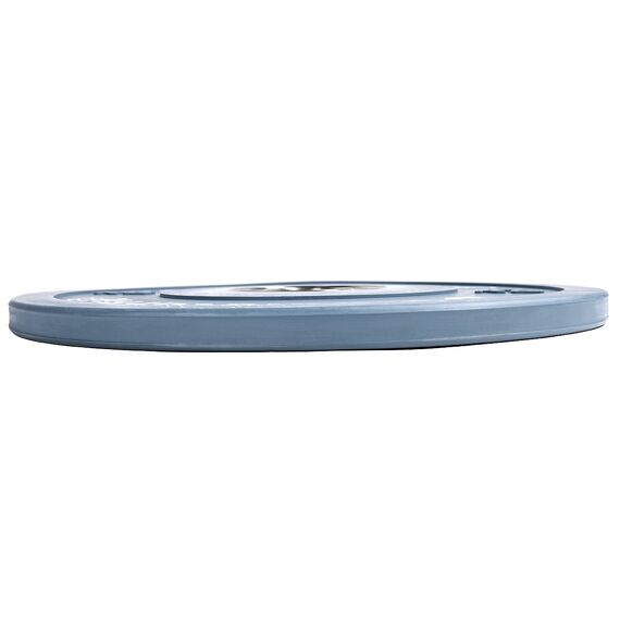 Competition rubber disc "Bumper Plate" Ø 51mm | 5 KG, Colour: Grey, Additional Weight: 5 kg, 6 image
