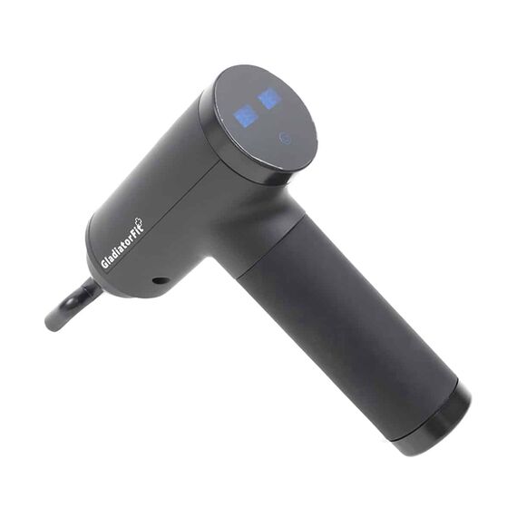 Cordless "Massage Gun" with 4 heads and case, 8 image