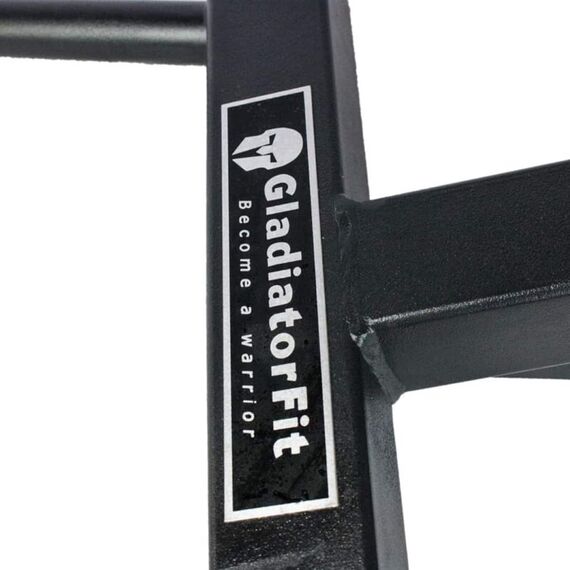 Station support dips en acier pour cage / rack de cross-training, 8 image