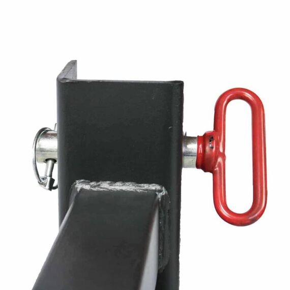 Station support dips en acier pour cage / rack de cross-training, 7 image