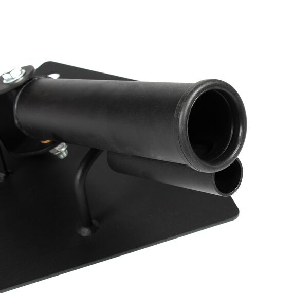360° rotating steel T-Bar support for barbells Ø 50 or 25 mm, 9 image