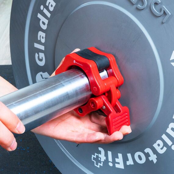Lock Jaw" plastic disc stops for Ø 50mm bars | Blau, 6 image