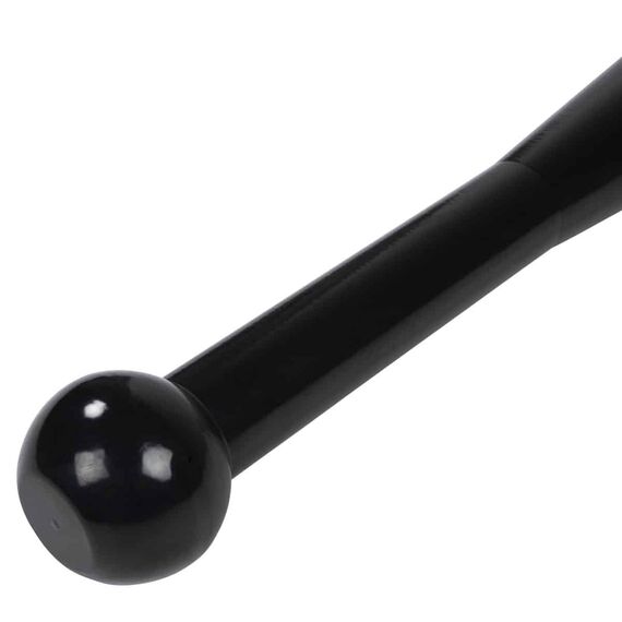 Clubbell Bodybuilding-Keule aus Metall | 4 KG, Farbe: Schwarz, Zusatzgewicht: 4 kg, 3 image