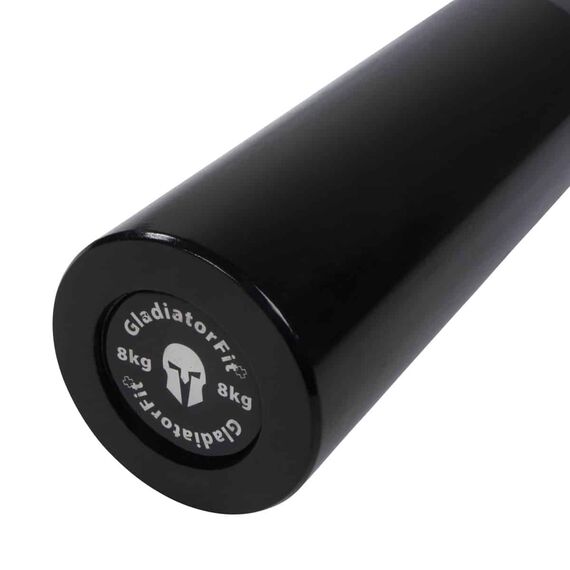 Clubbell massue de musculation en métal | 8 KG, Couleur: Noir, Poids kg: 8 , 4 image