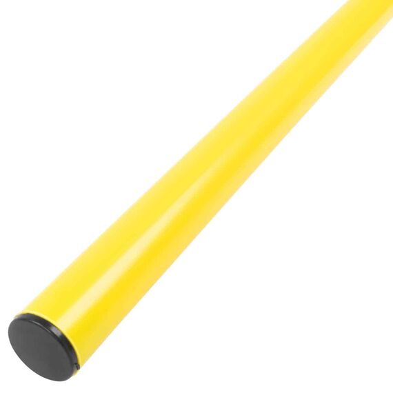 Jalon de gymnastique en plastique Ø 25mm | Jaune 150 CM, 5 image