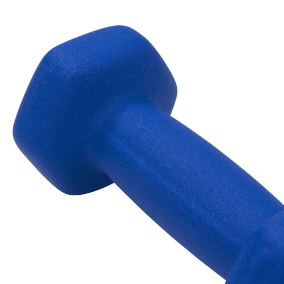 Neoprenhanteln Bodybuilding und Fitness (2er-Set) | 2 x 1 KG, Farbe: Violett, Zusatzgewicht: 1 kg, 5 image