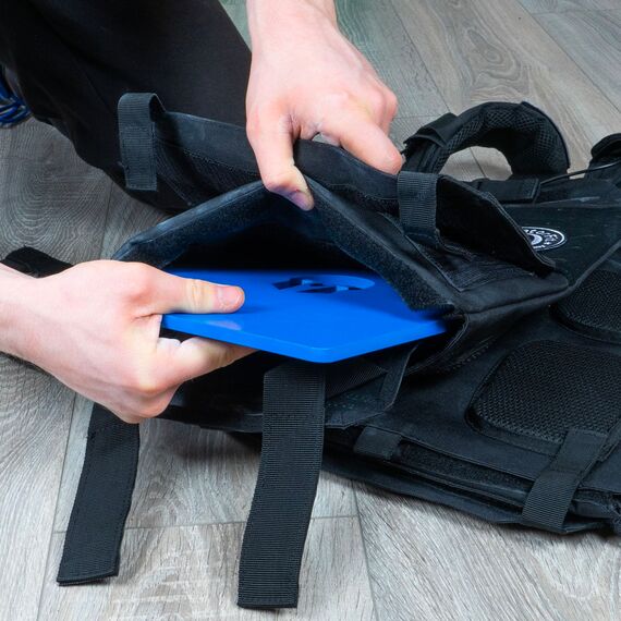 Tactical Weighted Vest" (Taktische Gewichtsweste) | Schwarz 9.5 KG, 9 image