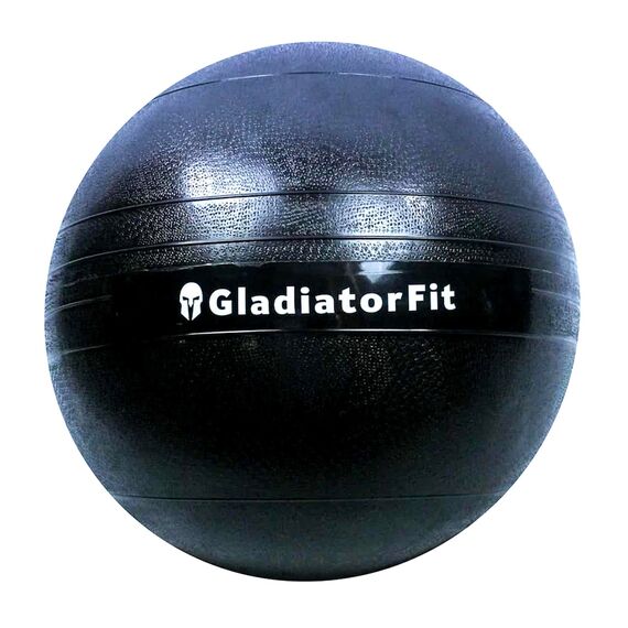 Slam Ball" rubber weighted fitness ball GladiatorFit | 40 KG, Colour: Schwarz, Additional Weight: 40 kg, 3 image