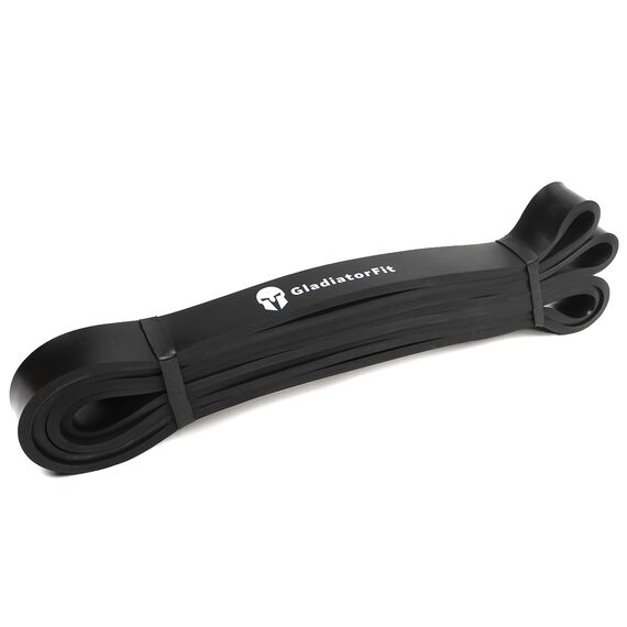 Elastische Widerstandsbinde aus Latex GladiatorFit | Schwarz, Bekleidungsgrösse: S, Farbe: Schwarz, 4 image