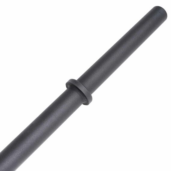 Axle" bar 213cm steel Ø 50mm + 2 stop discs, Colour: Schwarz, 6 image