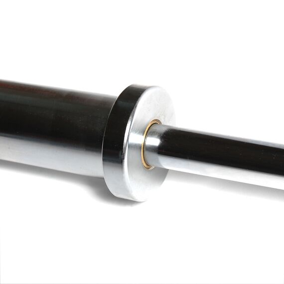 Steel bar 120cm Ø 50mm + 2 discs stop, 7 image