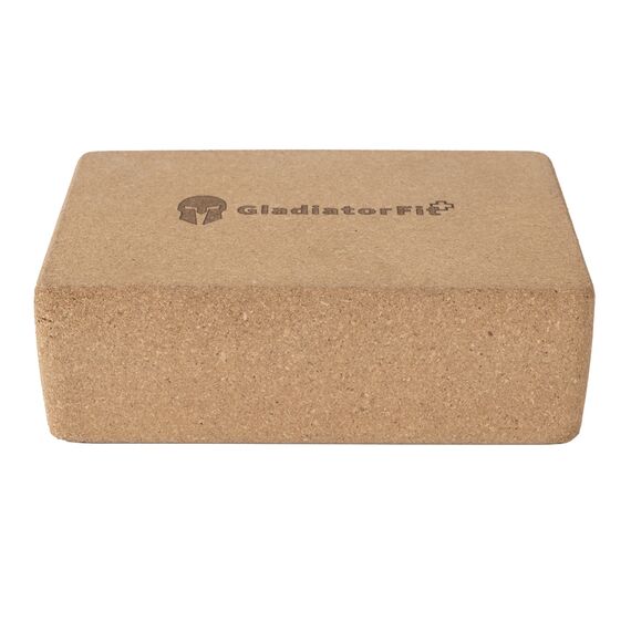 Non-slip cork "Yoga Block" yoga brick, 6 image