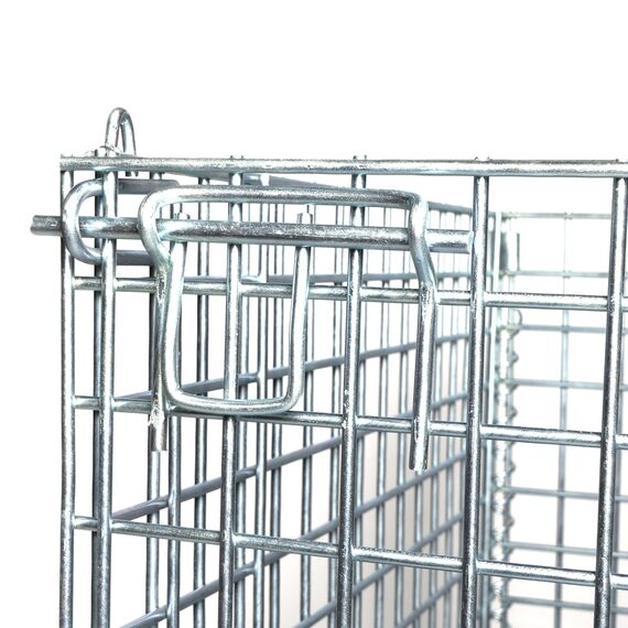Metal storage cart / cage for balls, 8 image
