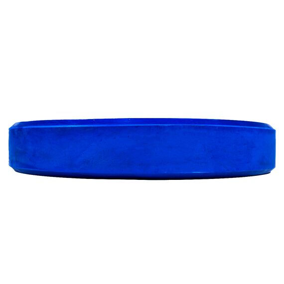 Olympische Scheibe gummifarbig "Bumper Plate" Ø 51mm | 20 KG, Farbe: Blau, Zusatzgewicht: 20 kg, 6 image