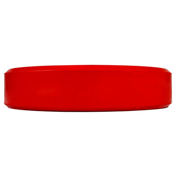Olympische Scheibe gummifarbig "Bumper Plate" Ø 51mm | 25 KG, Farbe: Rot, Zusatzgewicht: 25 kg, 6 image