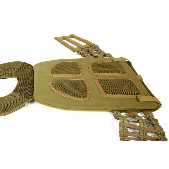 Tactical Weighted Vest" (Taktische Gewichtsweste) | Sand Sans plaques, 7 image