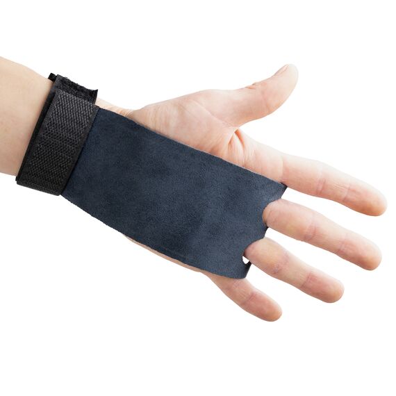 Handgrips crosstraining gloves two fingers in imitation leather | S, Size: S, Colour: Schwarz, 7 image