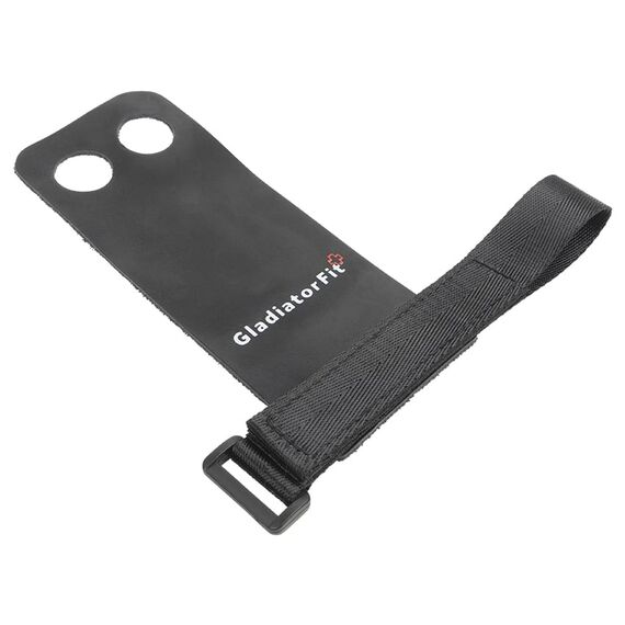 Handgrips Handschuhe crosstraining zwei Finger Kunstleder | L, Bekleidungsgrösse: L, Farbe: Schwarz, 8 image