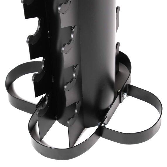 Vertikales Stahlablagegestell 125cm für 10 Hantelpaare, 5 image