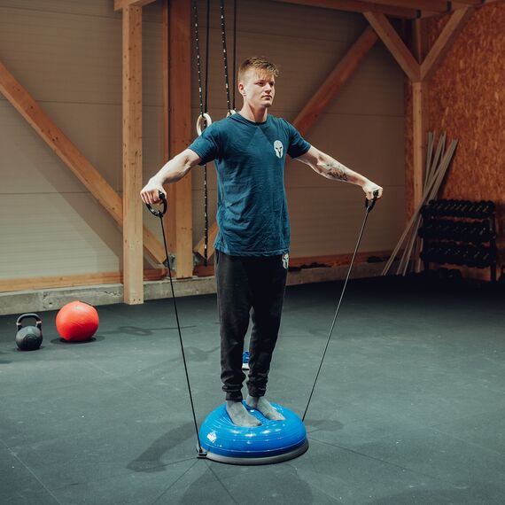 Balance Ball" half-ball balance station Ø 50cm JustFit, 7 image