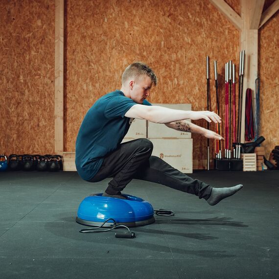 Balance Ball" half-ball balance station Ø 50cm JustFit, 8 image