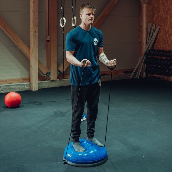 Balance Ball" half-ball balance station Ø 50cm JustFit, 9 image