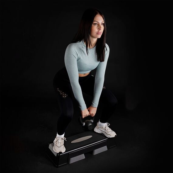 Fitness-/Aerobic-Step 70cm verstellbar 3 Stufen (12 / 17 / 22 cm), 8 image