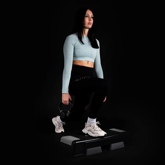 Fitness-/Aerobic-Step 70cm verstellbar 3 Stufen (12 / 17 / 22 cm), 9 image