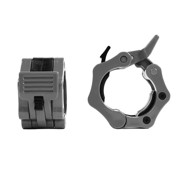 Stop disques en plastique "Lock Jaw" pour barres Ø 50mm GladiatorFit (lot de 2) | Gris, 3 image