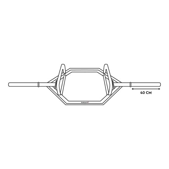 Hexagonal steel "Trap Bar" Ø 50mm, 5 image