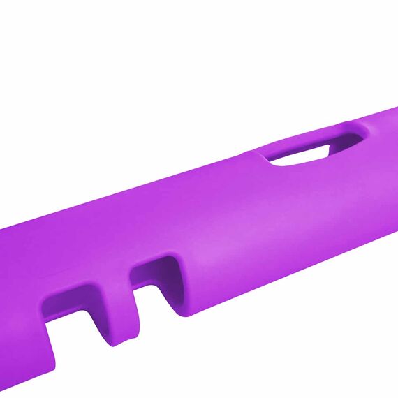 Trainingsbarrel / Fitnessrohr aus Gummi | 4 KG, Farbe: Violett, Zusatzgewicht: 4 kg, 3 image