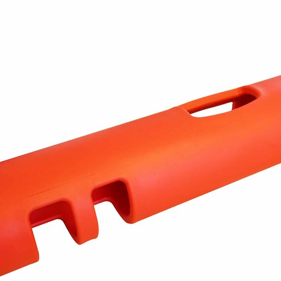 Training barrel / rubber fitness tube | 8 KG, Colour: Rot, Additional Weight: 8 kg, 3 image